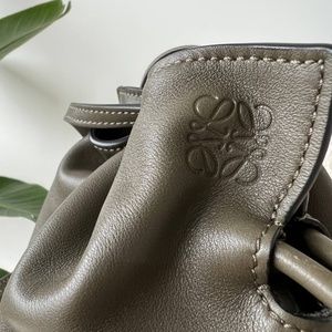 LOEWE Mini Flamenco clutch in nappa calfskin